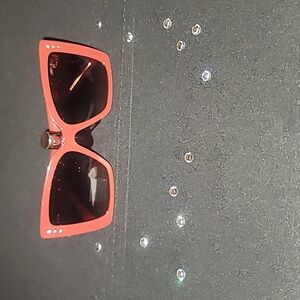 Jimmy Choo Red Sunglasses